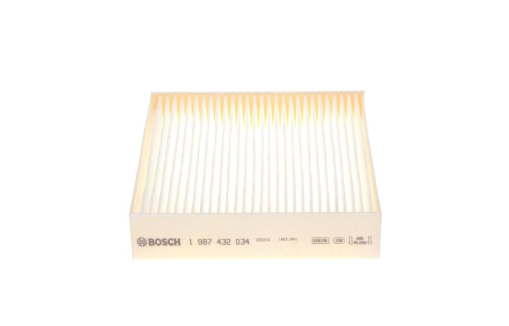 Filtre d'habitacle (Filtre à pollen) BOSCH M2034 - ref. 1 987 432 034