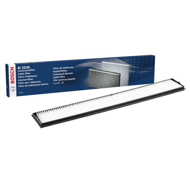 Filtre d'habitacle (Filtre à pollen) BOSCH M2036 - ref. 1 987 432 036