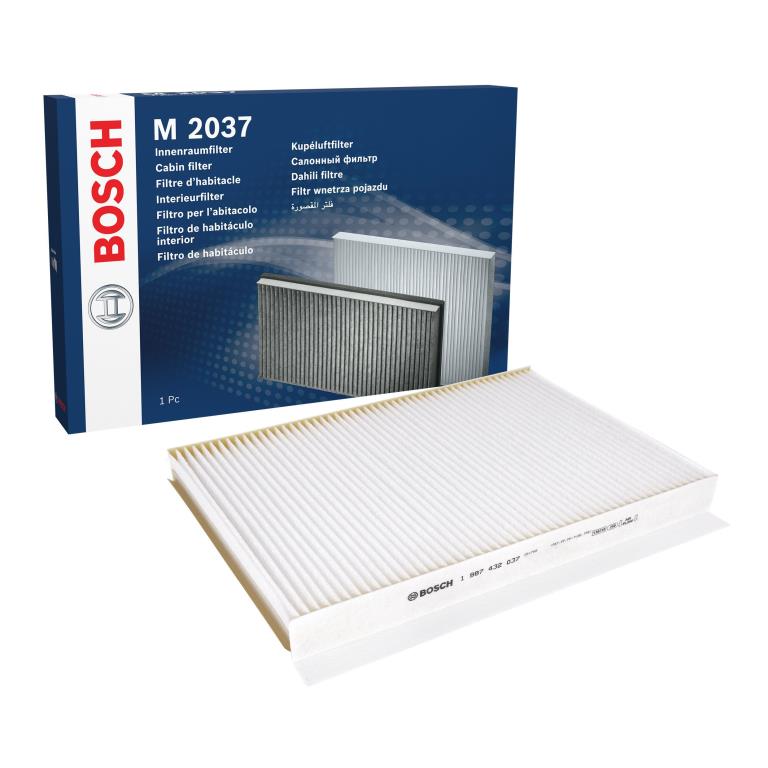 Filtre d'habitacle (Filtre à pollen) BOSCH M2037 - ref. 1 987 432 037