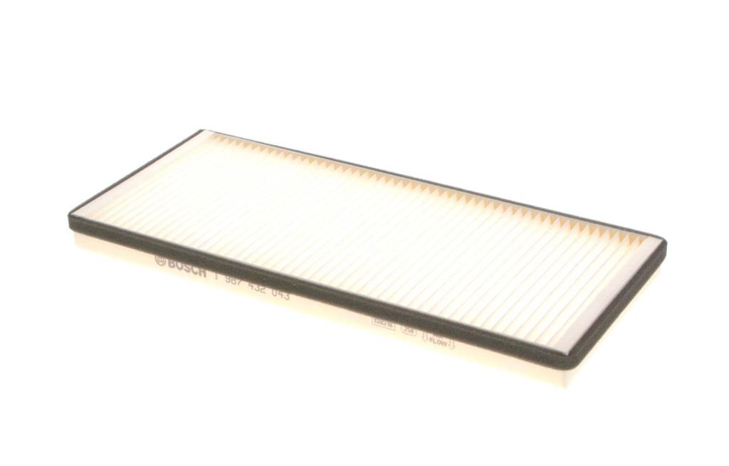 Filtre d'habitacle (Filtre à pollen) BOSCH M2043 - ref. 1 987 432 043