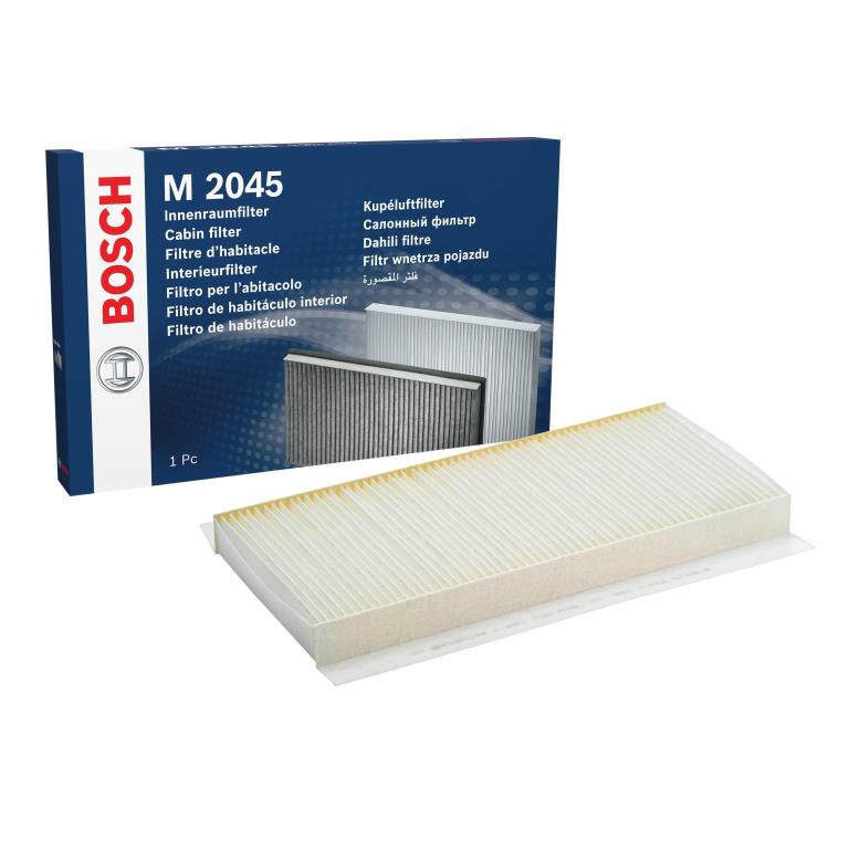 Filtre d'habitacle (Filtre à pollen) BOSCH M2045 - ref. 1 987 432 045