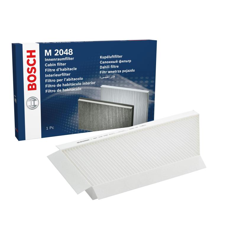 Filtre d'habitacle (Filtre à pollen) BOSCH M2048 - ref. 1 987 432 048