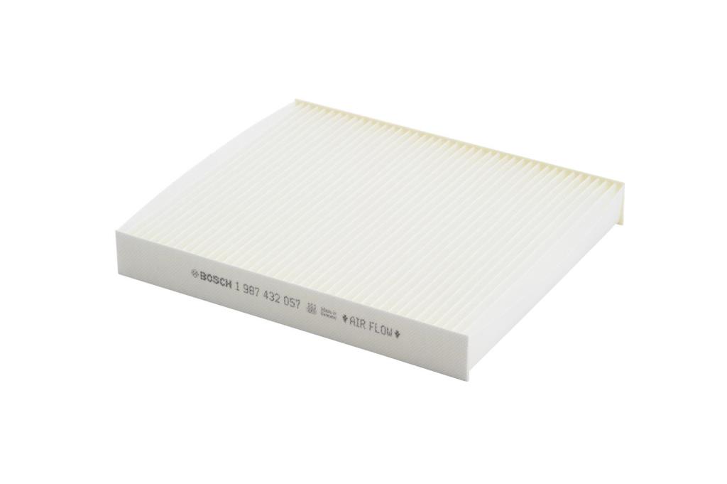 Filtre d'habitacle (Filtre à pollen) BOSCH M2057 - ref. 1 987 432 057