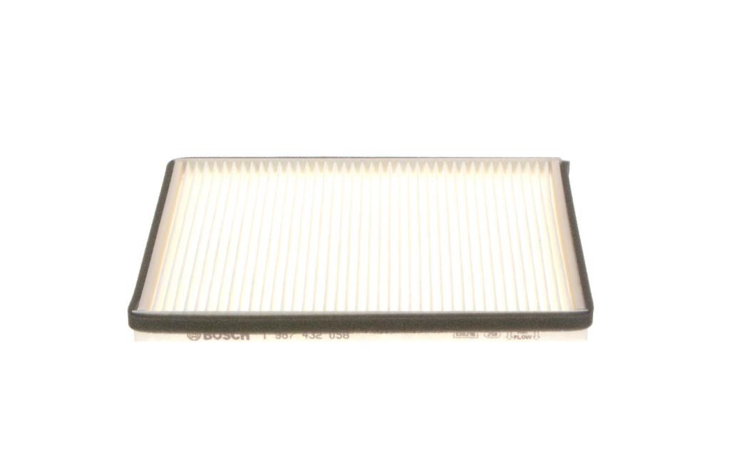 Filtre d'habitacle (Filtre à pollen) BOSCH M2058 - ref. 1 987 432 058