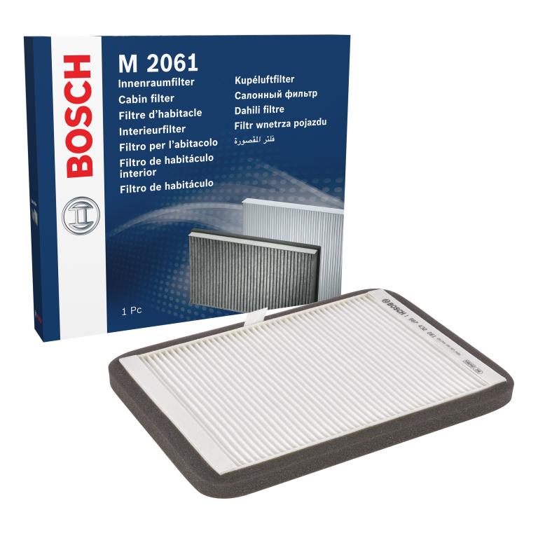 Filtre d'habitacle (Filtre à pollen) BOSCH M2061 - ref. 1 987 432 061