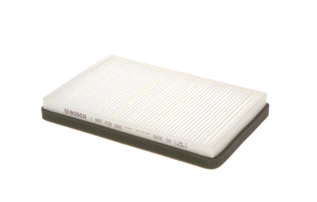Filtre d'habitacle (Filtre à pollen) BOSCH M2062 - ref. 1 987 432 062