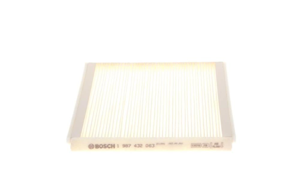 Filtre d'habitacle (Filtre à pollen) BOSCH M2063 - ref. 1 987 432 063