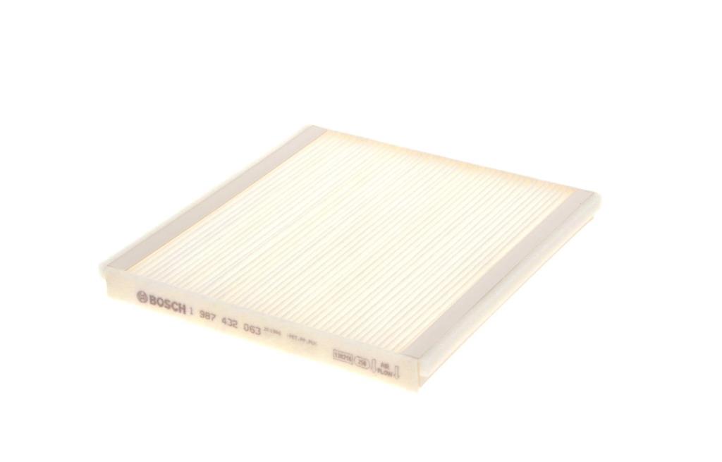 Filtre d'habitacle (Filtre à pollen) BOSCH M2063 - ref. 1 987 432 063