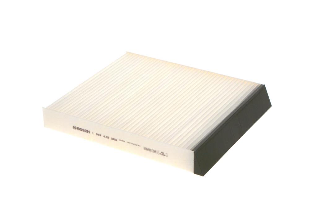 Filtre d'habitacle (Filtre à pollen) BOSCH M2069 - ref. 1 987 432 069