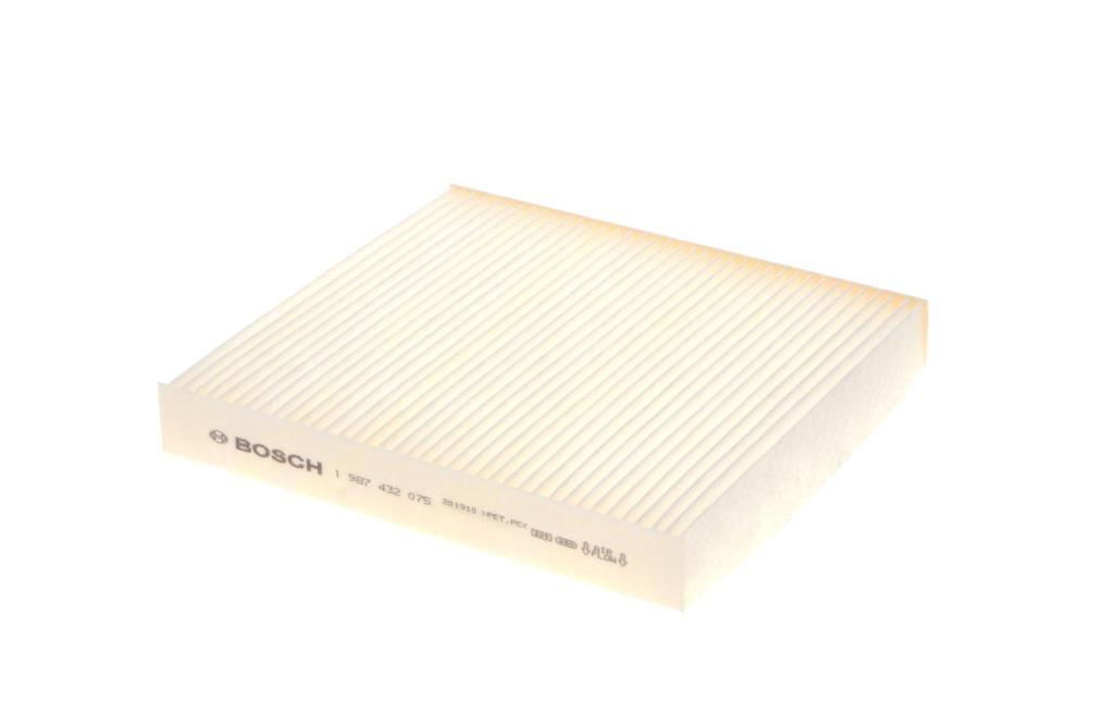 Filtre d'habitacle (Filtre à pollen) BOSCH M2075 - ref. 1 987 432 075