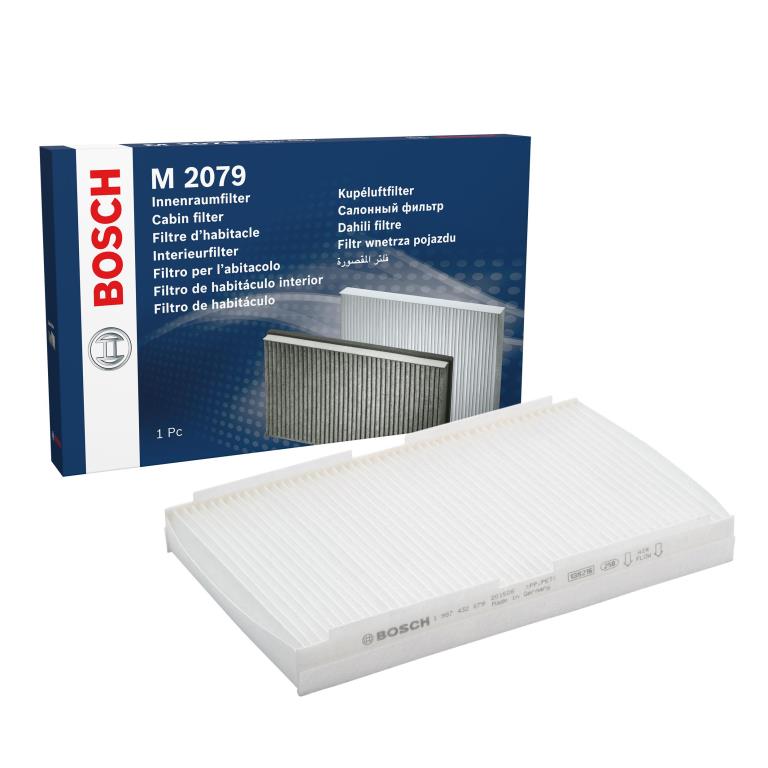 Filtre d'habitacle (Filtre à pollen) BOSCH M2079 - ref. 1 987 432 079