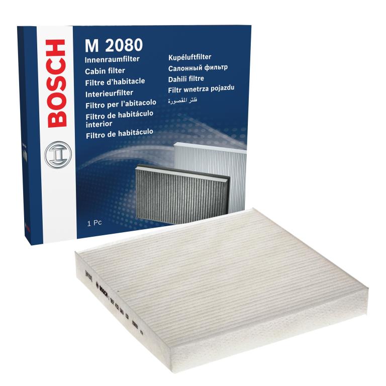 Filtre d'habitacle (Filtre à pollen) BOSCH M2080 - ref. 1 987 432 080