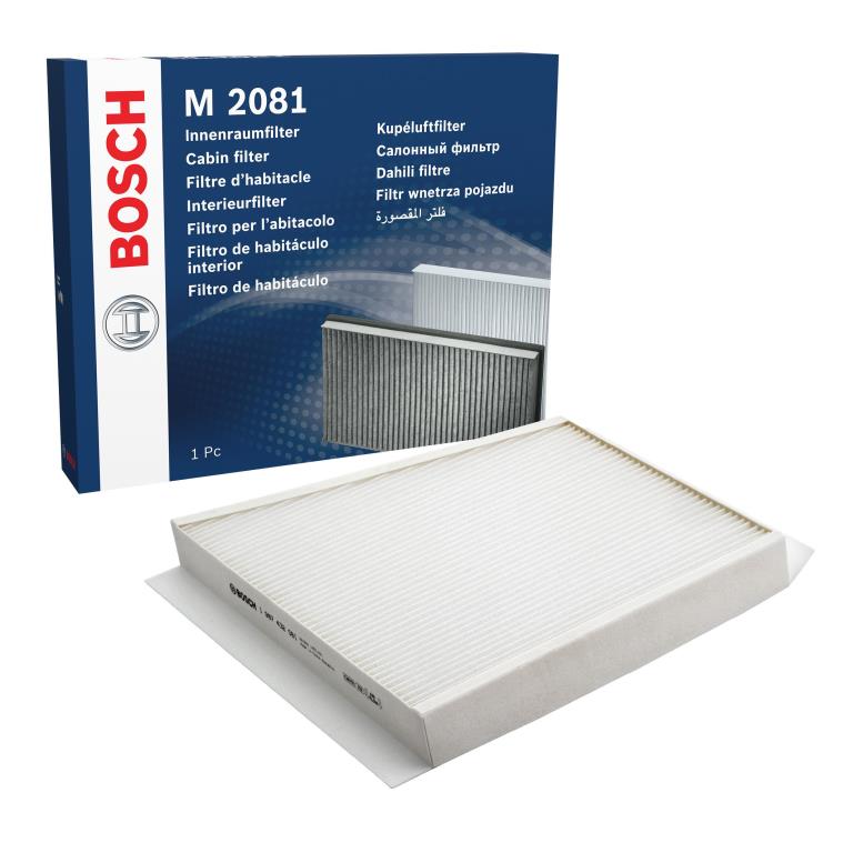 Filtre d'habitacle (Filtre à pollen) BOSCH M2081 - ref. 1 987 432 081