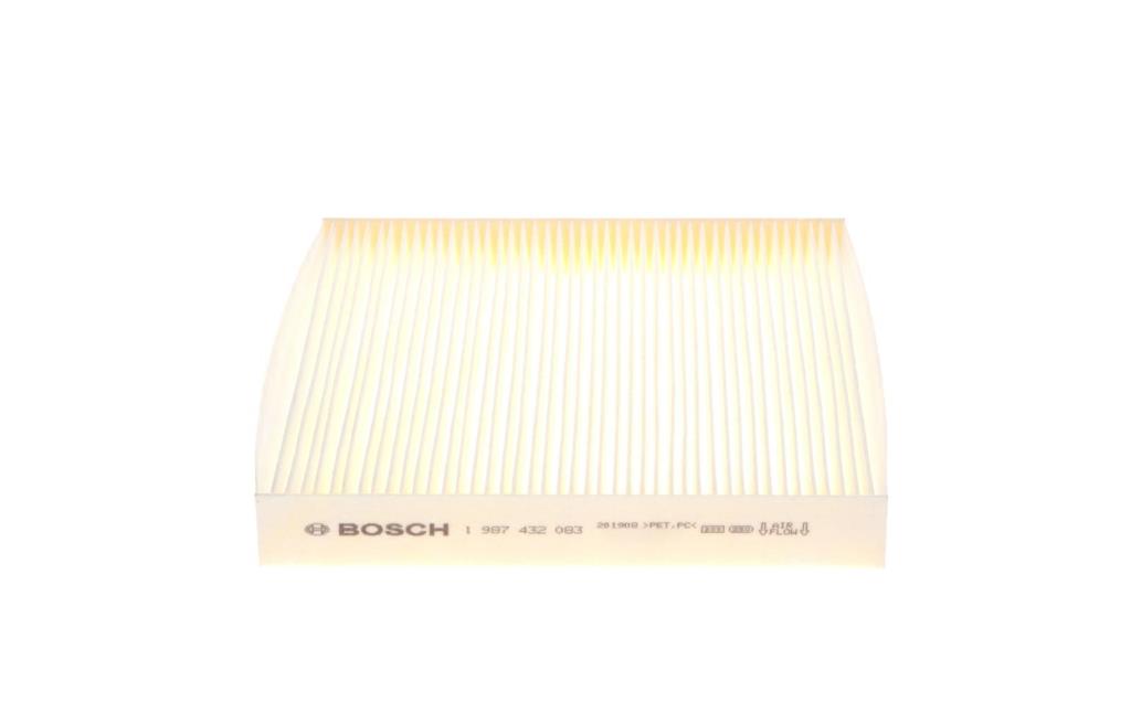 Filtre d'habitacle (Filtre à pollen) BOSCH M2083 - ref. 1 987 432 083