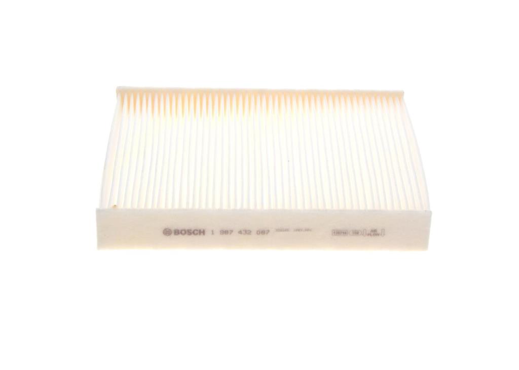 Filtre d'habitacle (Filtre à pollen) BOSCH M2087 - ref. 1 987 432 087
