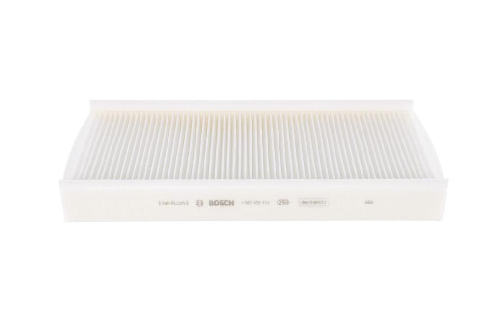 Filtre d'habitacle (Filtre à pollen) BOSCH M2112 - ref. 1 987 432 112