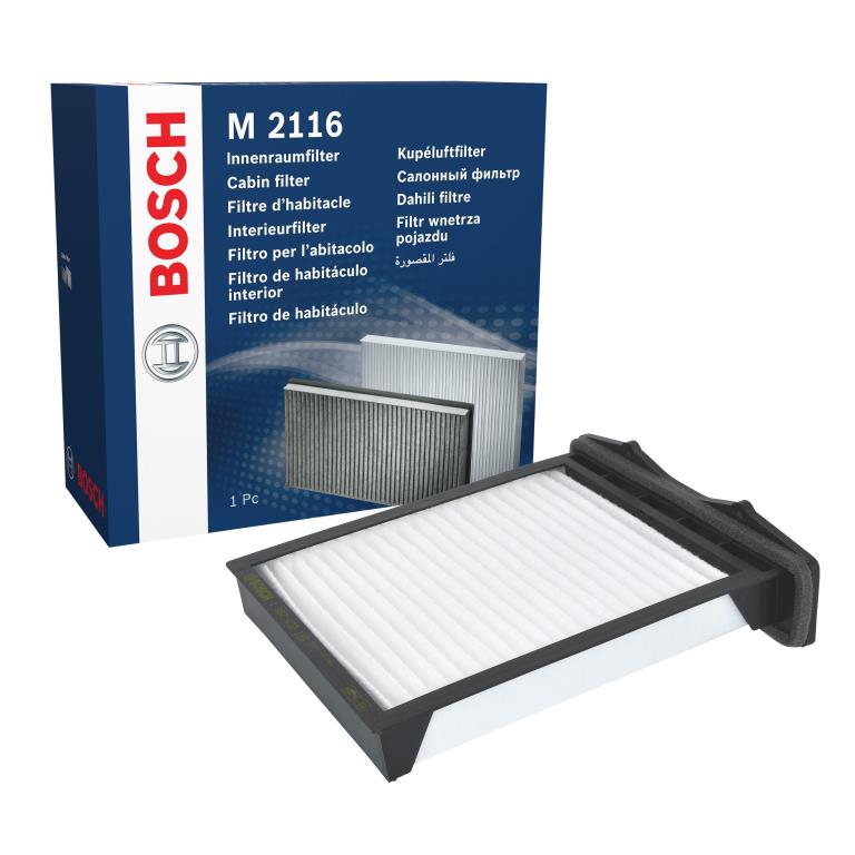 Filtro de habitáculo BOSCH M2116 - ref. 1 987 432 116