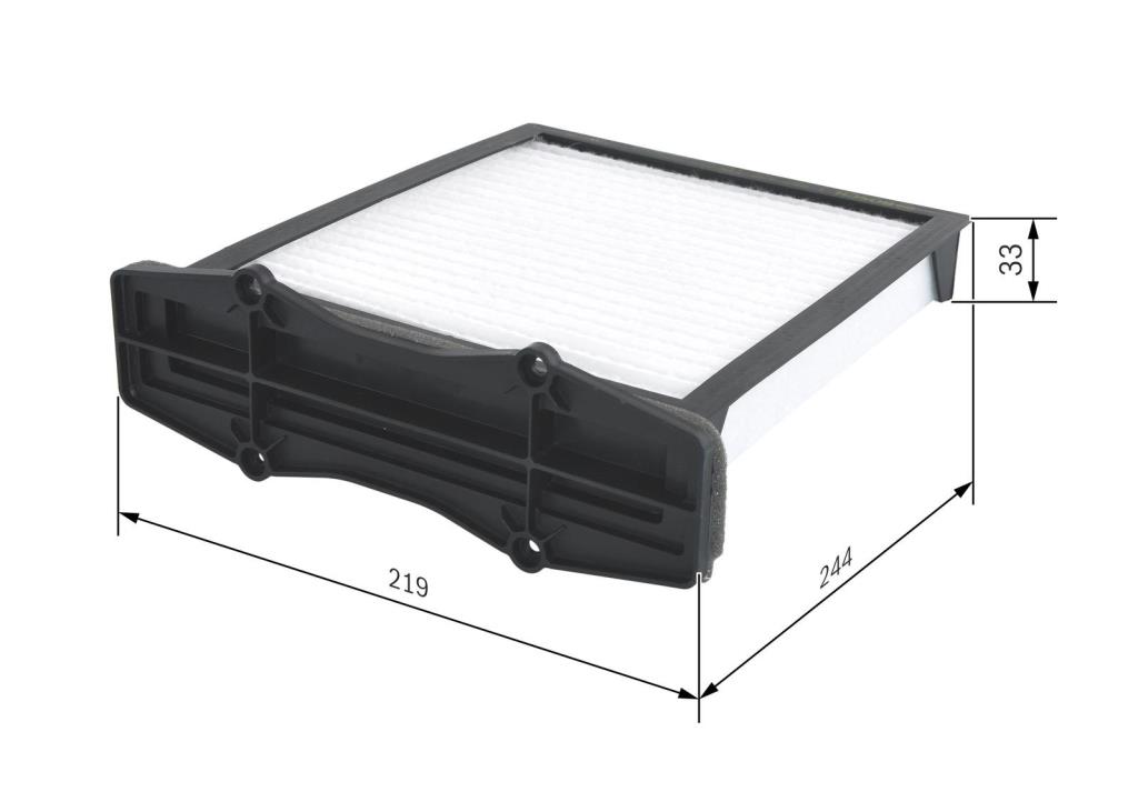 Filtro de habitáculo BOSCH M2116 - ref. 1 987 432 116