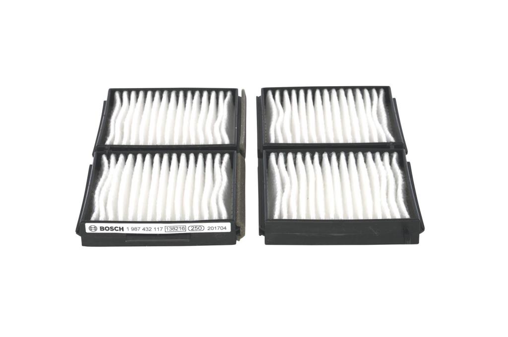 Filtre d'habitacle (Filtre à pollen) BOSCH M2117 - ref. 1 987 432 117