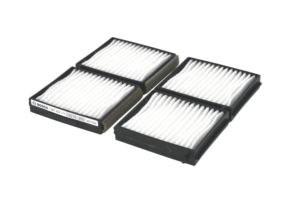 Filtre d'habitacle (Filtre à pollen) BOSCH M2117 - ref. 1 987 432 117