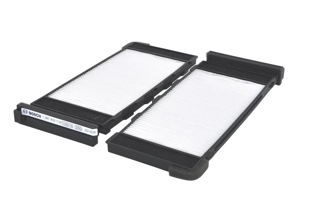 Filtro, aire habitáculo BOSCH M2118 - ref. 1 987 432 118