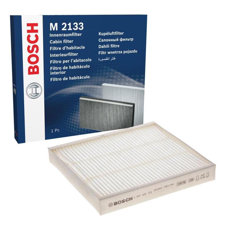 Filtro, aire habitáculo BOSCH M2133 - ref. 1 987 432 133
