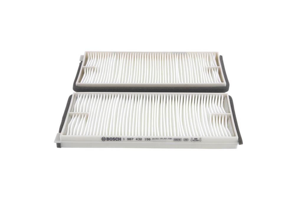 Filtre d'habitacle (Filtre à pollen) BOSCH M2156 - ref. 1 987 432 156