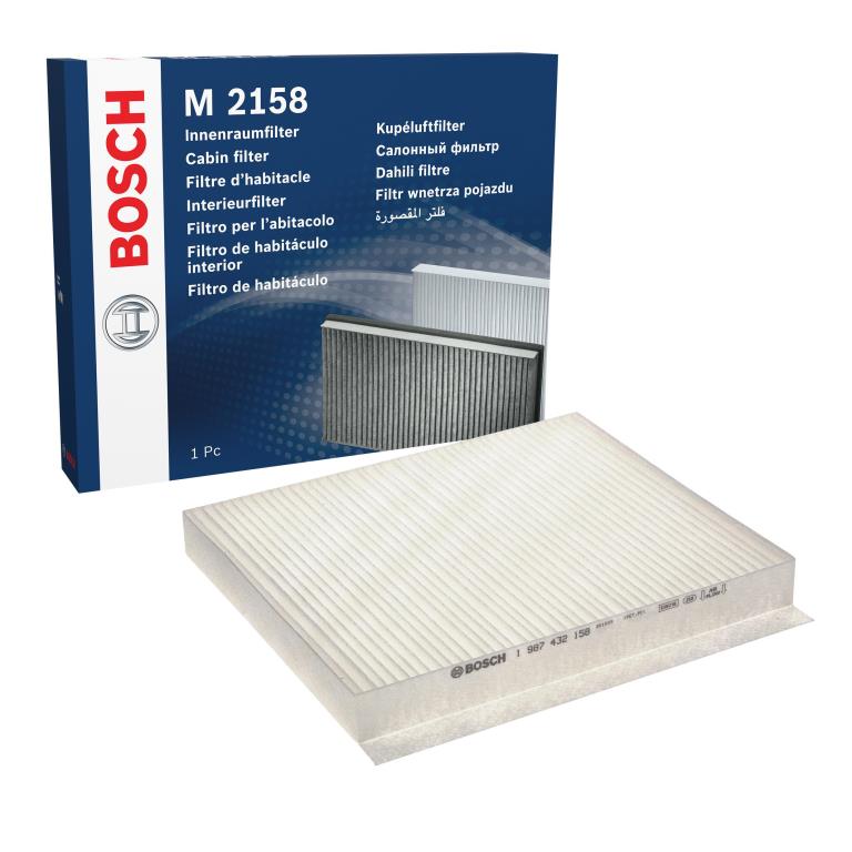 Filtro, aire habitáculo BOSCH M2158 - ref. 1 987 432 158