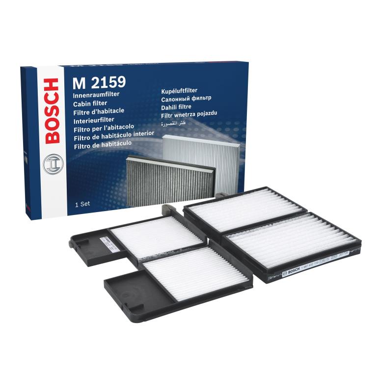 Filtre d'habitacle (Filtre à pollen) BOSCH M2159 - ref. 1 987 432 159