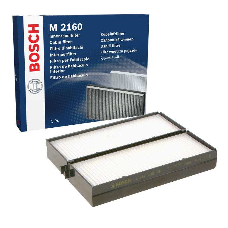 Filtro, aire habitáculo BOSCH M2160 - ref. 1 987 432 160