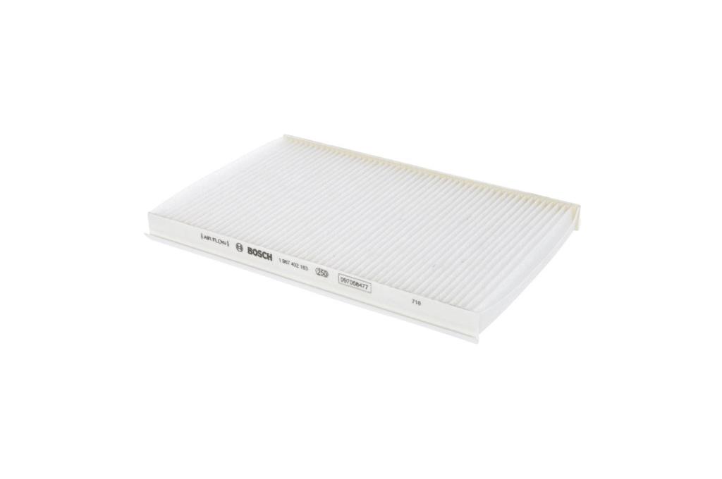 Filtre d'habitacle (Filtre à pollen) BOSCH M2183 - ref. 1 987 432 183