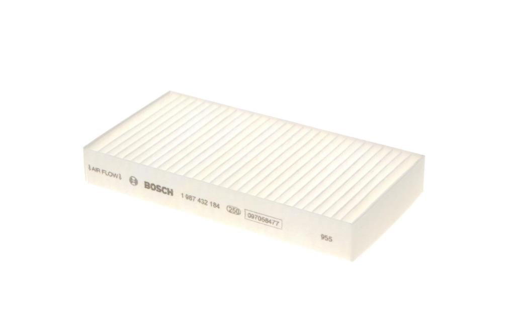 Filtre d'habitacle (Filtre à pollen) BOSCH M2184 - ref. 1 987 432 184
