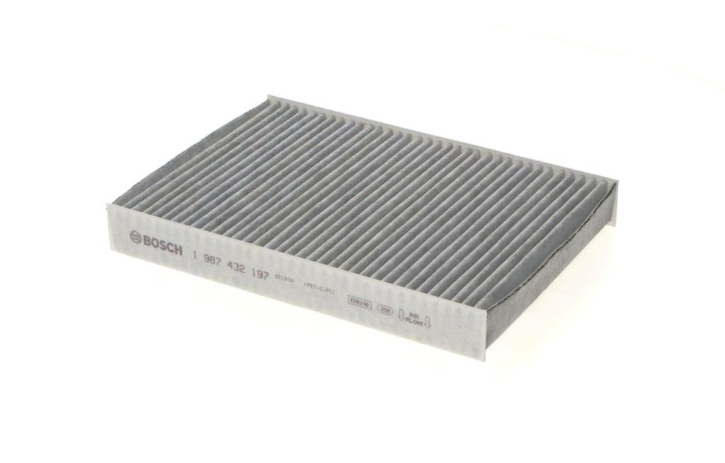 Filtre d'habitacle (Filtre à pollen) BOSCH M2197 - ref. 1 987 432 197