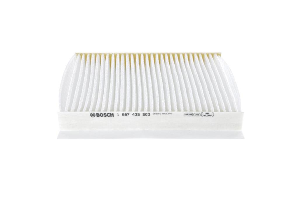 Filtre d'habitacle (Filtre à pollen) BOSCH M2203 - ref. 1 987 432 203