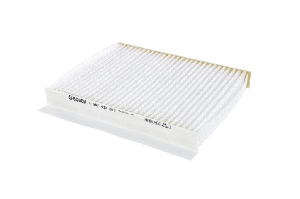 Filtre d'habitacle (Filtre à pollen) BOSCH M2203 - ref. 1 987 432 203
