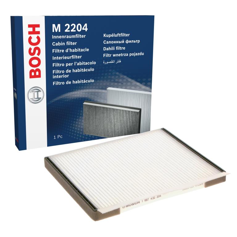 Filtre d'habitacle (Filtre à pollen) BOSCH M2204 - ref. 1 987 432 204