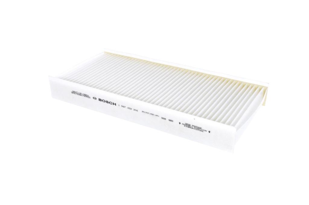 Filtre d'habitacle (Filtre à pollen) BOSCH M2206 - ref. 1 987 432 206