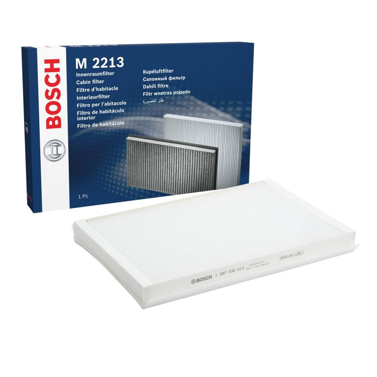 Filtro, aire habitáculo BOSCH M2213 - ref. 1 987 432 213