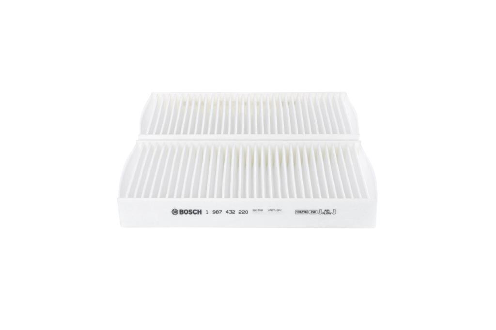 Filtre d'habitacle (Filtre à pollen) BOSCH M2220 - ref. 1 987 432 220