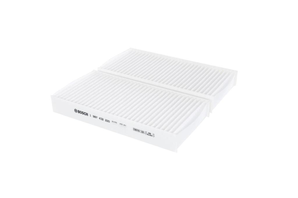 Filtre d'habitacle (Filtre à pollen) BOSCH M2220 - ref. 1 987 432 220