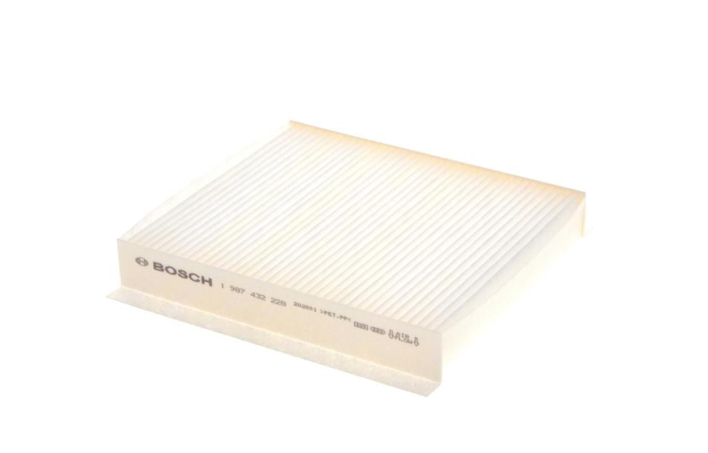 Filtre d'habitacle (Filtre à pollen) BOSCH M2228 - ref. 1 987 432 228
