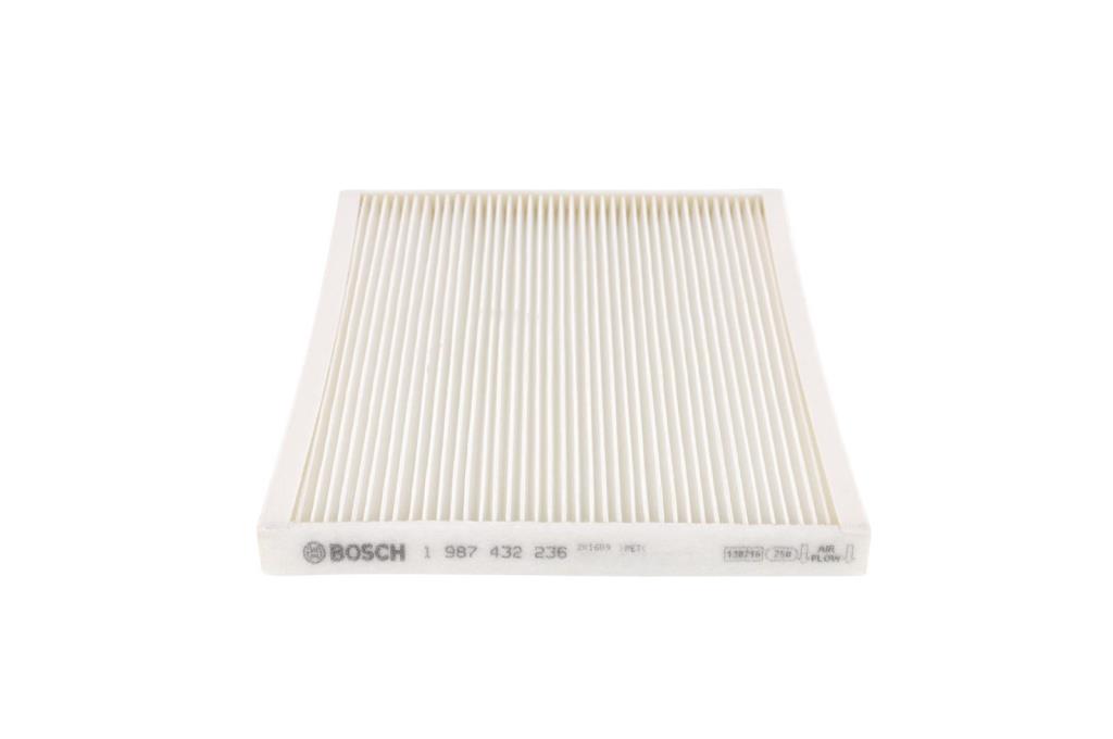 Filtre d'habitacle (Filtre à pollen) BOSCH M2236 - ref. 1 987 432 236