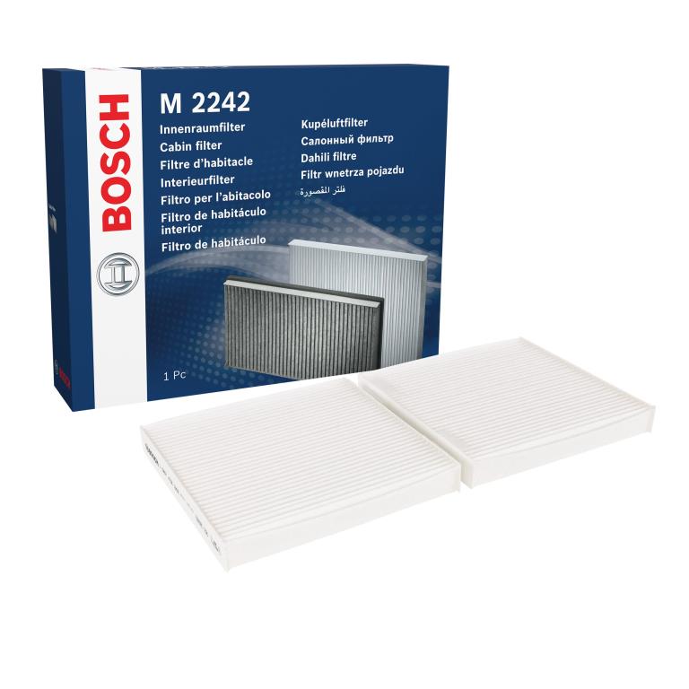 Filtre d'habitacle (Filtre à pollen) BOSCH M2242 - ref. 1 987 432 242