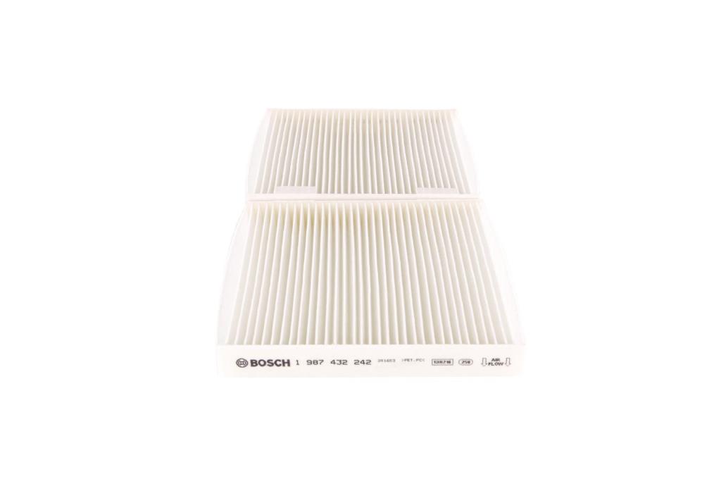 Filtre d'habitacle (Filtre à pollen) BOSCH M2242 - ref. 1 987 432 242