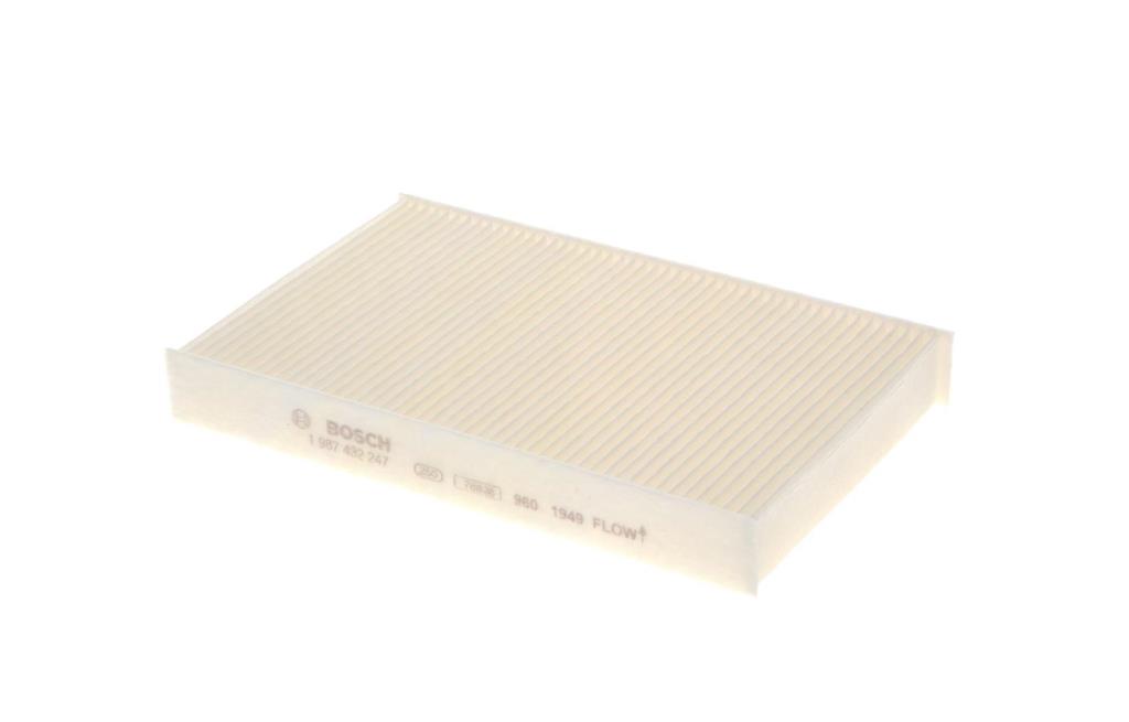 Filtre d'habitacle (Filtre à pollen) BOSCH M2247 - ref. 1 987 432 247