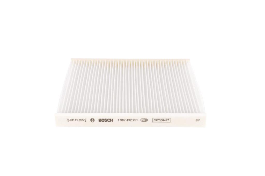 Filtro de habitáculo BOSCH M2251 - ref. 1 987 432 251
