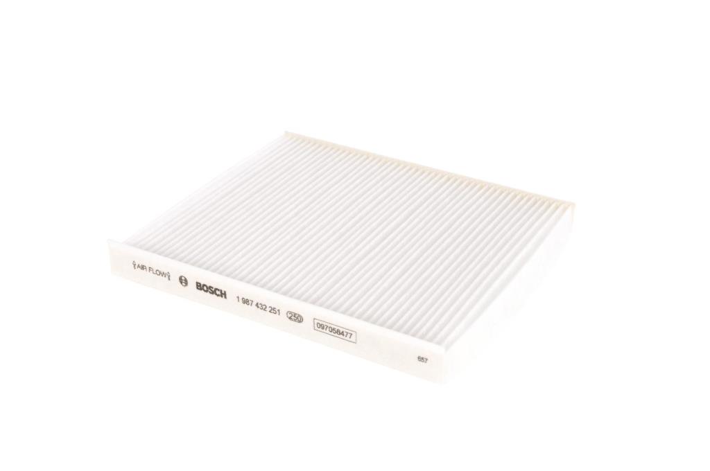 Filtro de habitáculo BOSCH M2251 - ref. 1 987 432 251