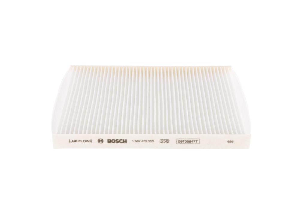 Filtre d'habitacle (Filtre à pollen) BOSCH M2253 - ref. 1 987 432 253