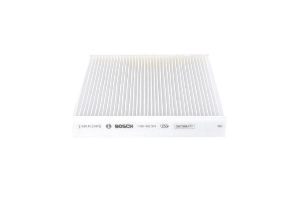 Filtre d'habitacle (Filtre à pollen) BOSCH M2274 - ref. 1 987 432 274