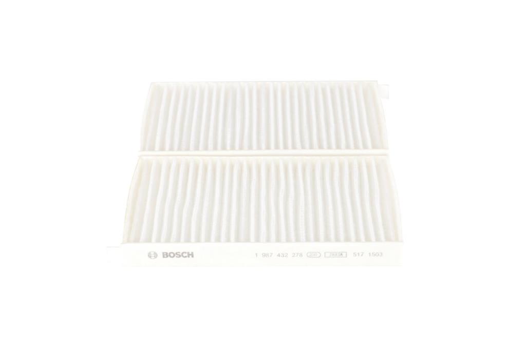 Filtre d'habitacle (Filtre à pollen) BOSCH M2278 - ref. 1 987 432 278